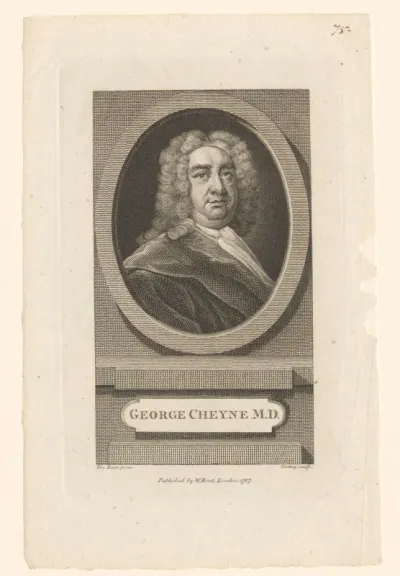 Portret van George Cheyne