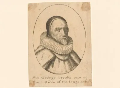 Portret van George Croke