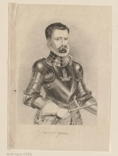 Portret van George Gascoigne