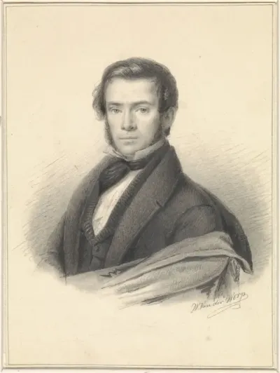 Portret van George Gillis Haanen