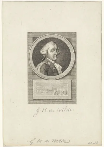 Portret van George Hendrik de Wilde