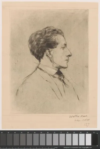 Portret van George Herbert Vickery