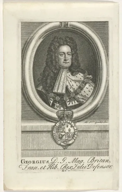 Portret van George I