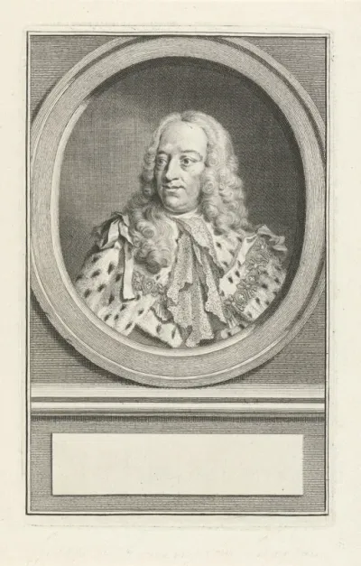 Portret van George II Augustus, koning van Engeland