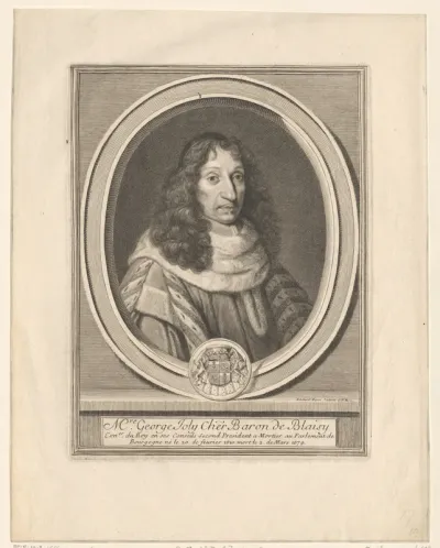 Portret van George Joly de Blaisy