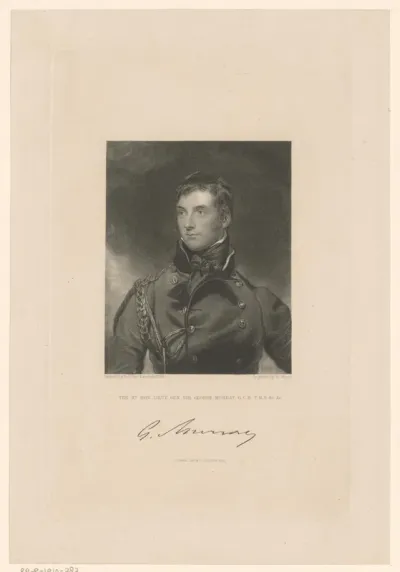 Portret van George Murray