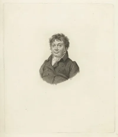 Portret van George Nicolas Landré