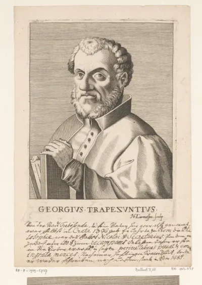 Portret van George of Trebizond