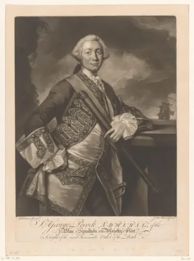 Portret van George Pocock