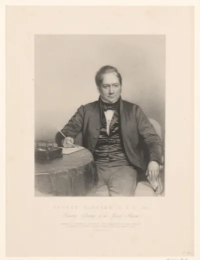 Portret van George Ransome