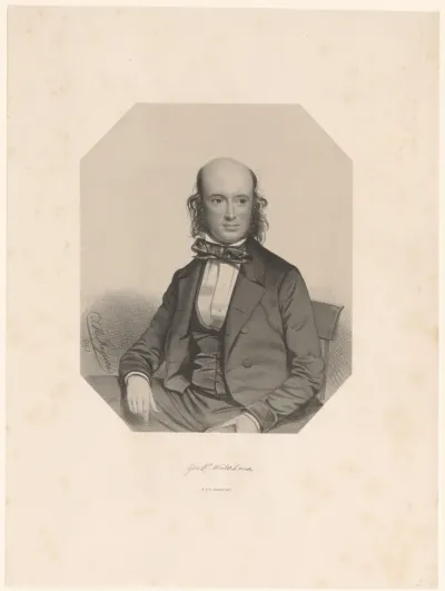 Portret van George Robert Waterhouse