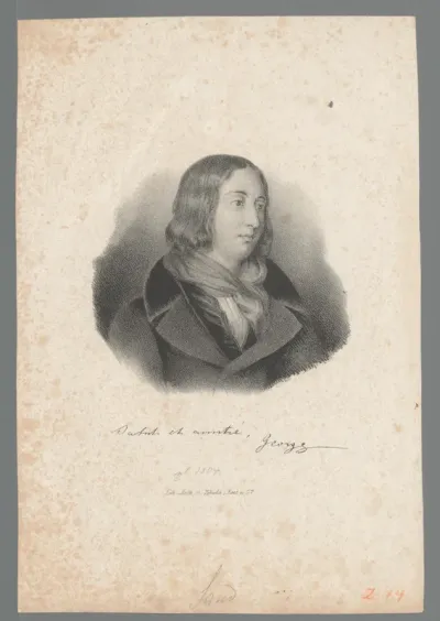 Portret van George Sand