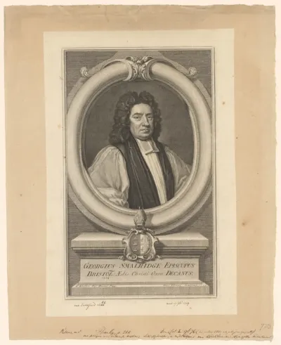 Portret van George Smalridge