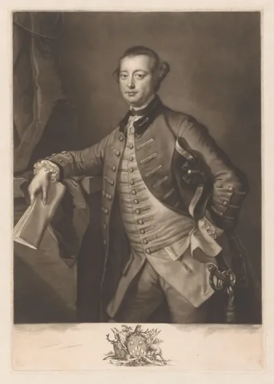Portret van George Townshend