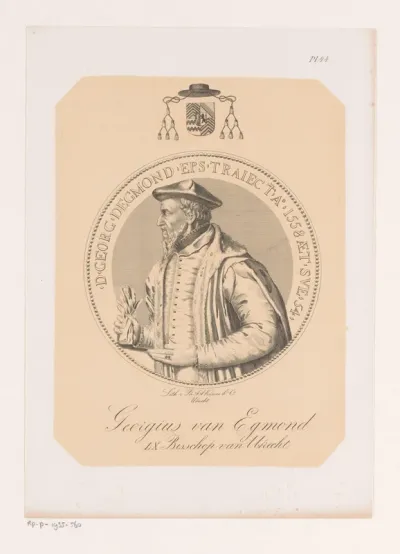 Portret van George van Egmont