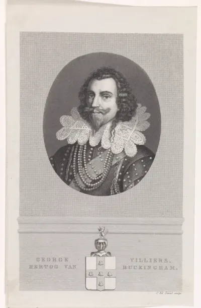 Portret van George Villiers, 1e hertog van Buckingham
