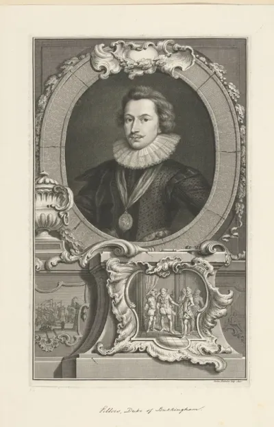 Portret van George Villiers