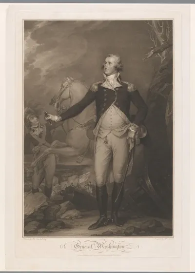 Portret van George Washington