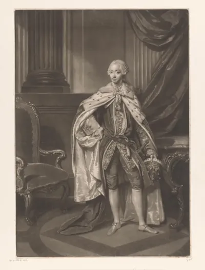 Portret van George William Hervey