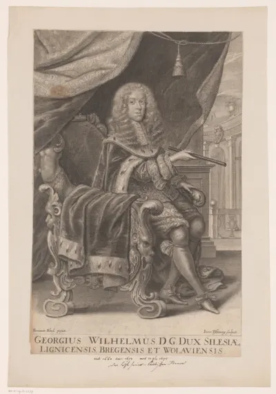 Portret van George William, Herzog von Liegnitz
