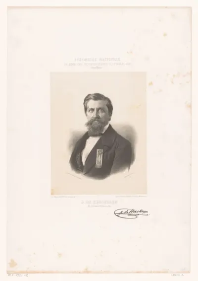 Portret van Georges-Charles de Heeckeren d'Anthès