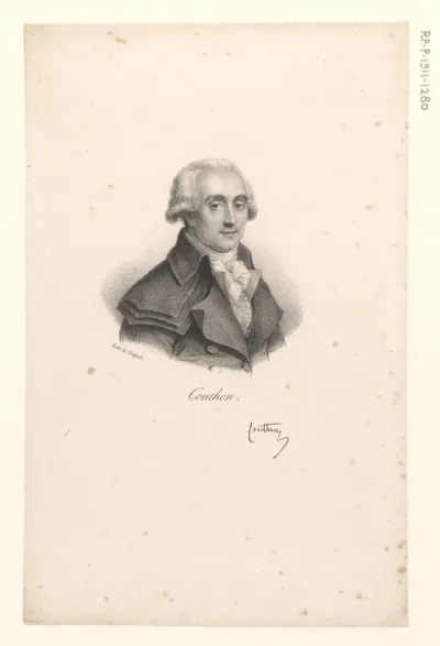 Portret van Georges Couthon
