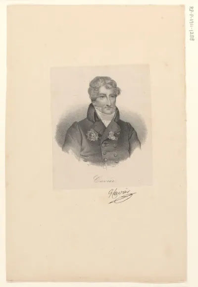 Portret van Georges Cuvier
