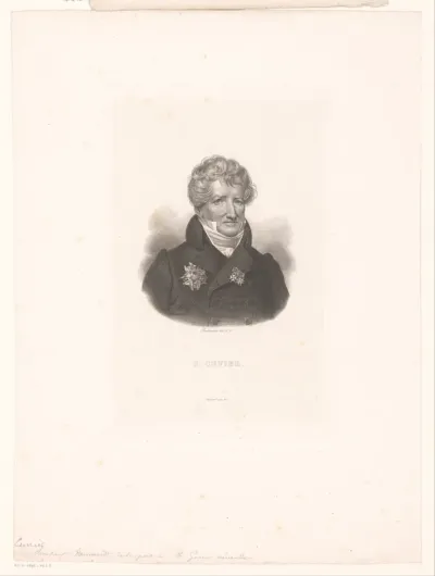 Portret van Georges Cuvier