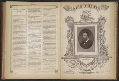 Portret van Georges François Léopold Menu