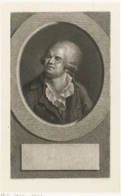 Portret van Georges Jacques Danton
