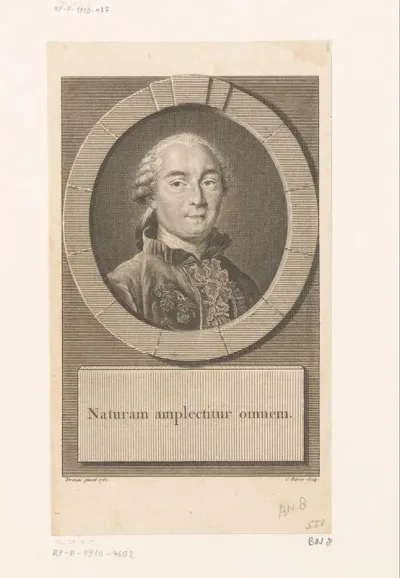 Portret van Georges-Louis Leclerc de Buffon
