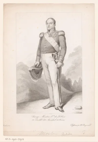 Portret van Georges Mouton