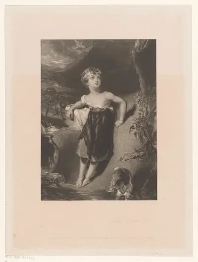 Portret van Georgiana Fane