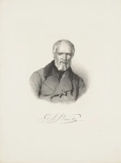 Portret van Georgius Jacobus Johannes van Os