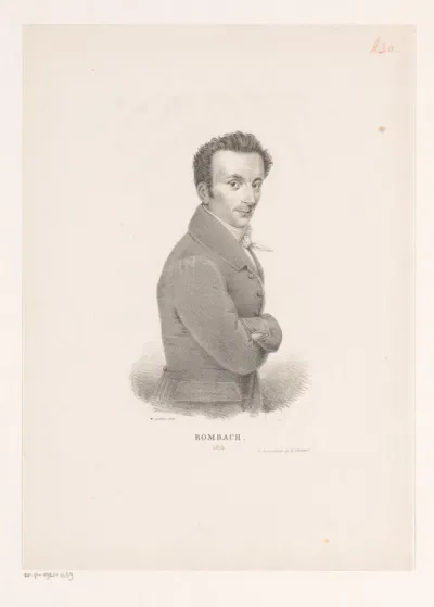 Portret van Gerard Carel Rombach