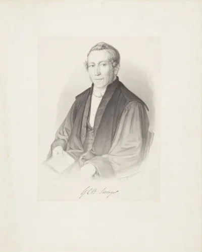 Portret van Gerard Conrad Bernard Suringar