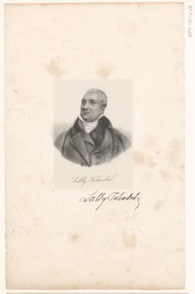 Portret van Gérard de Lally-Tollendal