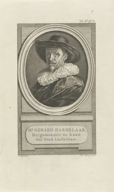 Portret van Gerard Hasselaar