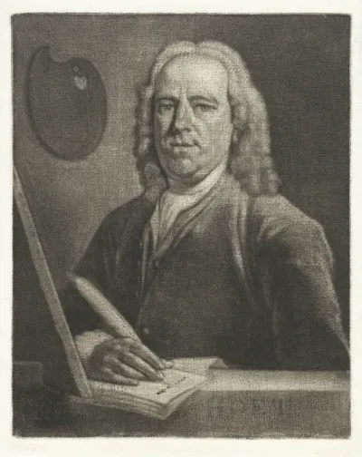 Portret van Gerard Hoet