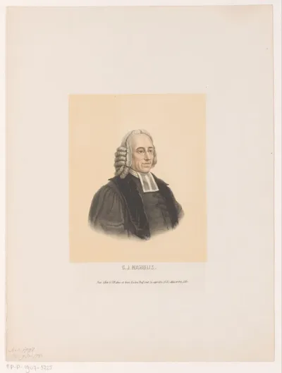Portret van Gerard Johan Nahuys