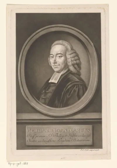 Portret van Gerard Johan Nahuys