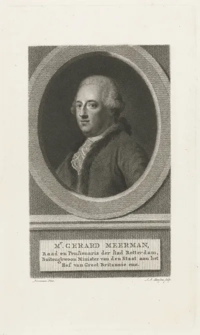 Portret van Gerard Meerman