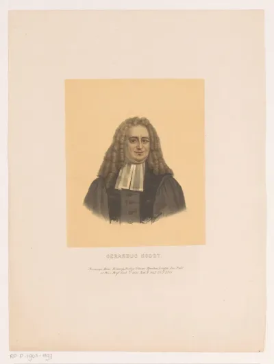Portret van Gerard Noodt