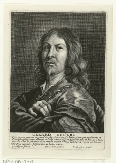 Portret van Gerard Seghers