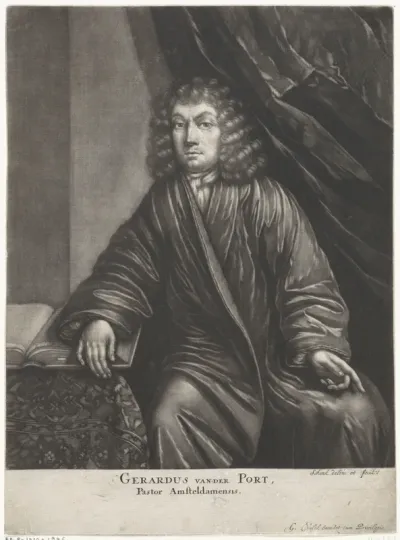 Portret van Gerard van der Port