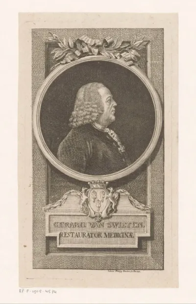 Portret van Gerard van Swieten