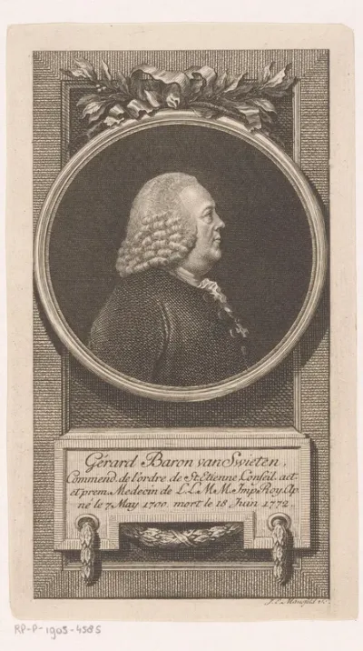 Portret van Gerard van Swieten