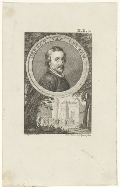 Portret van Gerard van Velzen