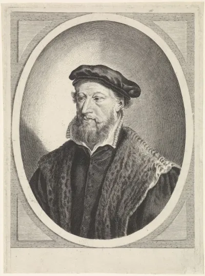 Portret van Gerardus Amelisz. van Hoogeveen
