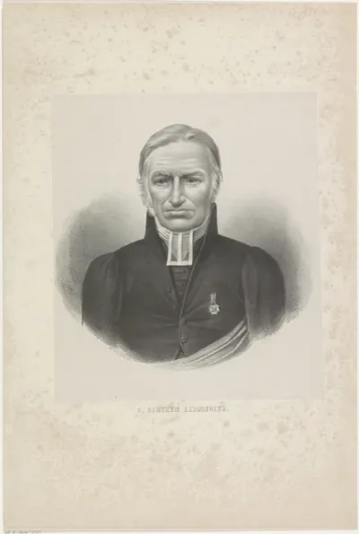 Portret van Gerardus Benthem Reddingius